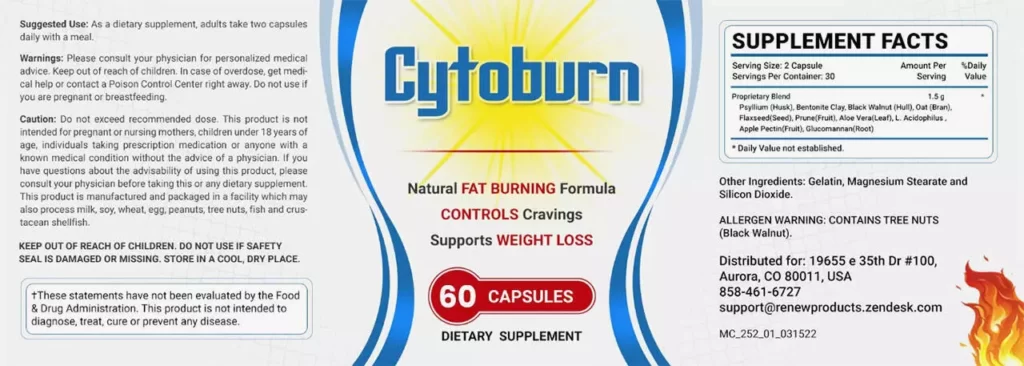 Cytoburn: Your Blueprint for Effortless Weight Management