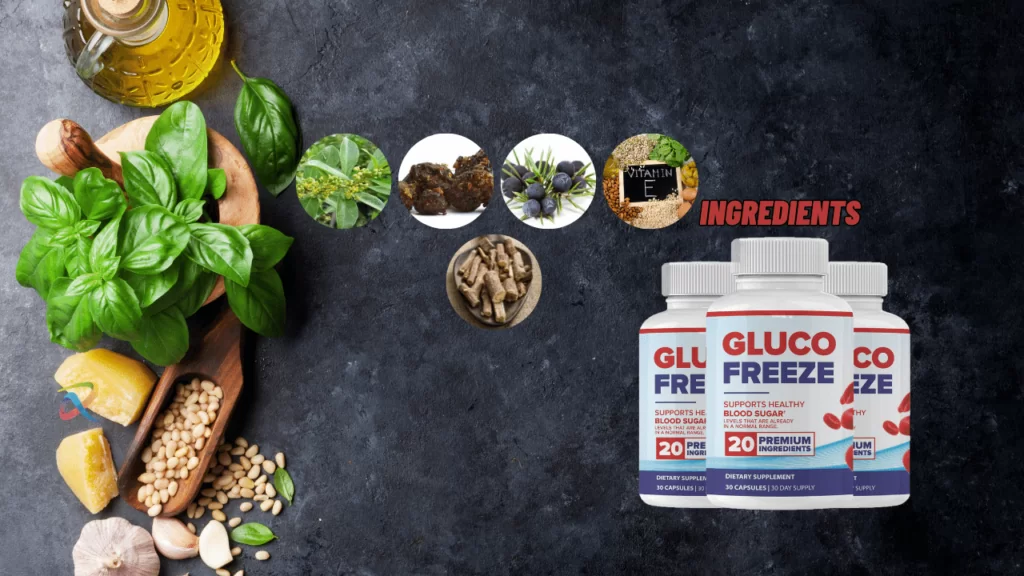 GlucoFreeze Ingredients