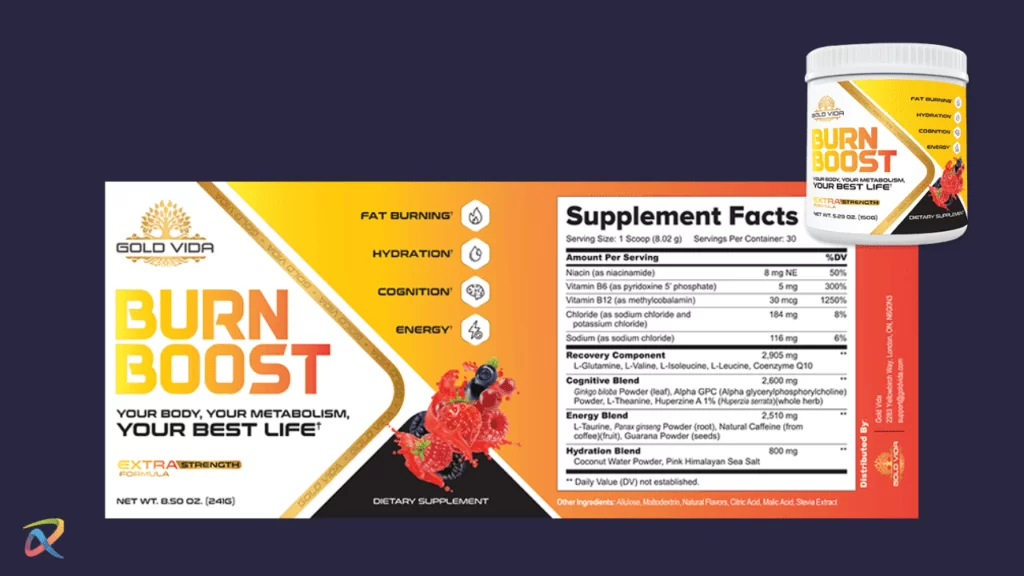 Burn Boost Supplement Facts